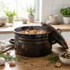 Emaille Topf 25L Kochtopf Suppentopf Einkochtopf Induktion Produktbild-Vorschau 2