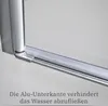 Duschabtrennung 90x80cm Höhe: 195cm Nano Glas Dusche Produktbild-Vorschau 6