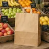 Große Papiertüten 32x16x42 cm Braun – Geschenktüten Set 50 Stück – Papiertragetaschen Náhled obrázku produktu