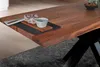 Esstisch Baumkante massiv Akazie Nussbaum 120 x 80 Produktbild-Vorschau 3