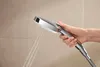 A hand holding a shower head with water spraying from it. Anteprima dell’immagine prodotto