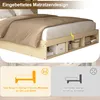 Merax Doppelbett Jugendbett 180x200cm mit USB & Type-C und Produktbild-Vorschau 8