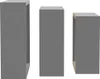 vidaXL Würfelregale 3 Stk. Grau MDF Produktbild-Vorschau 6