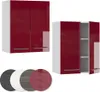 Hängeschrank Vicco Fame-Line Bordeaux Hochglanz 60 cm, Produktbild-Vorschau 5