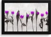 MuchoWow® MuchoWow® Gerahmtes Poster Blumen - Tulpen - Lila Produktbild-Vorschau 1