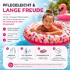 Donut Schwimmring aufblasbar Ø 120 cm – Schwimmreifen für Produktbild-Vorschau 4