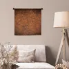MuchoWow® Wandteppich Wandbehang Leder - Textur - Braun - Produktbild-Vorschau 5
