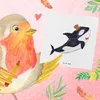 Mr. & Mrs. Panda Grußkarte Orca Zylinder - Weiß - Geschenk, Produktbild-Vorschau 5