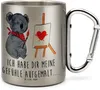 Mr. & Mrs. Panda Thermobecher Koala Künstler - Transparent Produktbild-Vorschau 1