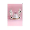 Candele di compleanno 14cm lisce set da 12 nero oro Anteprima dell’immagine prodotto 7