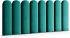 Muralo Pannello di tappezzeria ovale WALL Cuscino da parete Anteprima dell’immagine prodotto 1