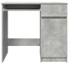 vidaXL Písací stôl betón sivý 86x49x76 cm materiál na báze Náhľad obrázku produktu 6