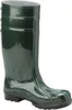 A single green rubber boot is shown against a white background. Produktbild-Vorschau