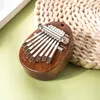 Mini kalimba - 8 touches - bois d'acajou - piano à pouces Voir les images du produit 7