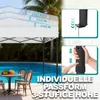 CEEDIR Pop Up Pavillon 3x3m wasserdicht, wetterfest & Produktbild-Vorschau 6