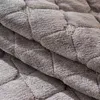 2 Stück dunkelgrau Flannel Sofabezug，4-5 Sitzer Couchbezug, Produktbild-Vorschau 5