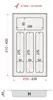 Sossai Besteckeinsatz Divio für Schubladen 30cm | 23 x 43 Produktbild-Vorschau 2