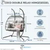 Destiny Hängesessel COCO DOUBLE RELAX für 2 Personen, inkl. Produktbild-Vorschau 4