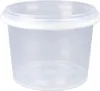 Kunststoffeimer mit Deckel 1,5L | PP | rund | Transparent Produktbild-Vorschau 6