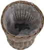 KRINES HOME Großer Pflanzkorb Rattan grau XXL Pflanzkübel Produktbild-Vorschau 4