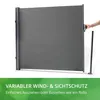 Leco ausziehbare Seitenmarkise, Aluminium-Stahlrohr-Mix Produktbild-Vorschau 3