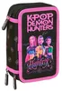 Kpop Demon Hunters Čierna trojitá Federmappe Náhľad obrázku produktu 1
