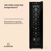 Klarstein Weinkühlschrank,1 Zone Getränkekühlschrank mit Podgląd zdjęcia produktu 2