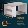CASARIA Couchtisch mit Stauraum Weiß Eiche Produktbild-Vorschau 4