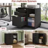 WOLTU Rollcontainer, Aktenschrank mit 3 Schubladen, 5 Produktbild-Vorschau 8