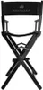 Beautylushh Wooden Makeup Chair Black - Schminkhocker - Produktbild-Vorschau 3