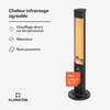 Klarstein Chauffage infrarouge, Chauffage radiant pour Voir les images du produit 2