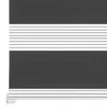 Doppelrollo Fenster ohne Bohren Zevra 140x160cm dunkelgrau Produktbild-Vorschau 5