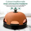 Pizzarette Original Emerio PO-115984 1200W - mini four à Voir les images du produit 4