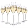 6x Geldermann Sekt Glas Stölzle Sektgläser Flöte Eichung Produktbild-Vorschau 1