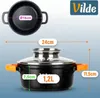 Vilde | Schmortopf mit Glasdeckel - 16 cm - 1,2 l - Produktbild-Vorschau 9