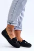 Damen Wildleder Mokassins Schwarz Si Passione 36 Produktbild-Vorschau 6