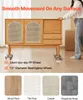 VEVOR set di 4 ruote per mobili 158x158x65mm capacità di Anteprima dell’immagine prodotto 4