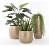 Mica Decorations Blumentopf Clemente - Flocken Gold - 33,5 Produktbild-Vorschau 4