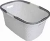 Panier à linge "Design rotin" 32 l 56 x 37 x 28 cm Voir les images du produit 3