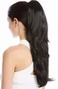 WIG ME UP Zopf Pferdeschwanz lang glatt Schwarz TZB-26A-V-2 Produktbild-Vorschau 1