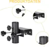 Sonnenschirmhalter Balkon Geländer, Einstellbar Ø23–38mm, Produktbild-Vorschau 5