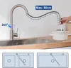 Hochdruck Wasserhahn Küche, Ausziehbare Küchenarmatur mit 2 Produktbild-Vorschau 4