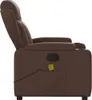 vidaXL Massagesessel Braun Kunstleder Produktbild-Vorschau 4