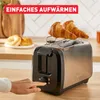 Tefal Subito TT5S1DE0, 2 Scheibe(n), Schwarz, Edelstahl, Produktbild-Vorschau 9