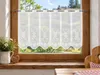 Scheibengardine Jacquard Hirsch weiß BxH 75x60cm Produktbild-Vorschau 2