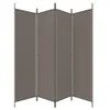 A four-panel room divider or screen, presented against a white background. Podgląd zdjęcia produktu