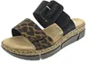 Rieker Donna Pantolette Leopard/Marrone Anteprima dell’immagine prodotto 22