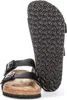 Birkenstock Arizona kožené široké čierne Náhľad obrázku produktu 35