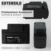 EXTENSILO Akku kompatibel mit Worx Landroid M 500B WG755E, Produktbild-Vorschau 5