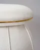 Qiyano Pouf Sitzhocker in Kegelform Pilz aus groben Produktbild-Vorschau 3